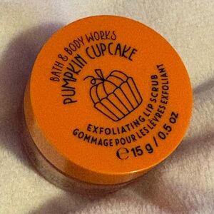 NEW Pumpkin Cupcake Lip Scrub BBW